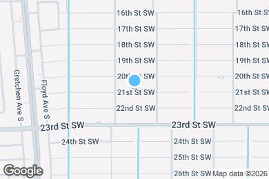 Map image of the property - 4110 21st St SW