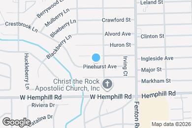 Map image of the property - 1218 Pinehurst Ave