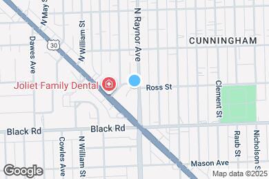 Map image of the property - 825 N Raynor Ave