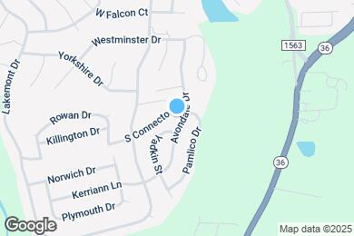 Map image of the property - 932 Avondale Dr