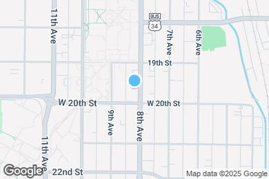 Map image of the property - 1933 8th Ave