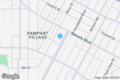 Map image of the property - The Hummingbird LA