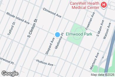 Map image of the property - 113 Rhode Island Ave