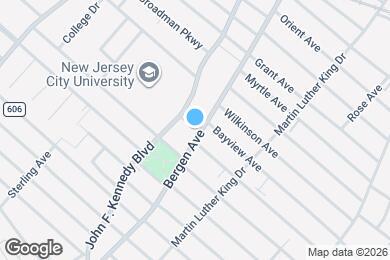 Map image of the property - 161 Bergen Ave