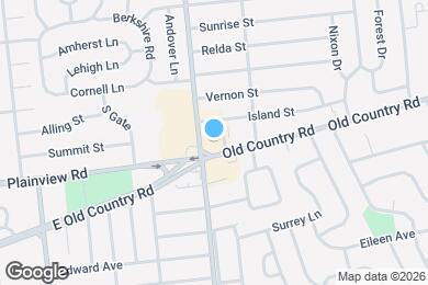 Map image of the property - 500 Old Country Rd
