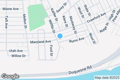 Map image of the property - 1149 Maryland Ave