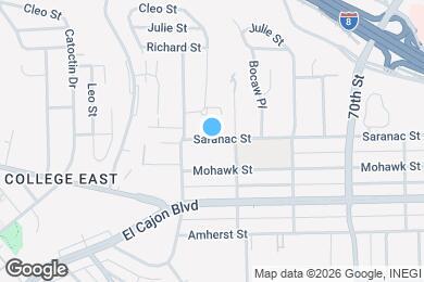 Map image of the property - 6757 Saranac St