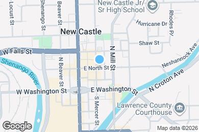 Map image of the property - 109 E North St