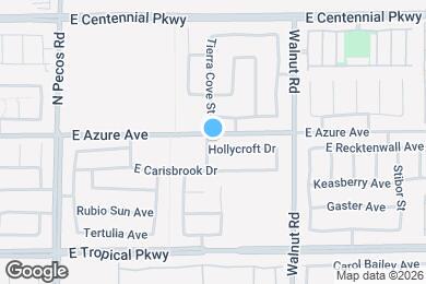 Map image of the property - 3752 Hollycroft Dr