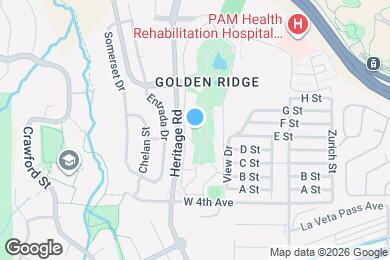 Map image of the property - 1350 Golden Cir