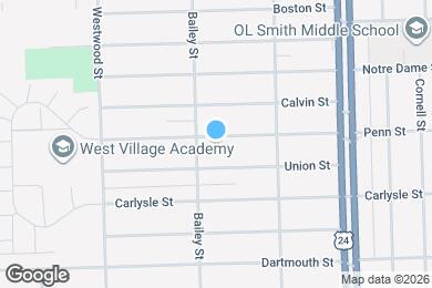 Map image of the property - 24501 Penn St