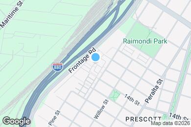 Map image of the property - 1427 Wood St