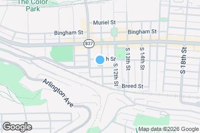 Map image of the property - 108 S 11th St