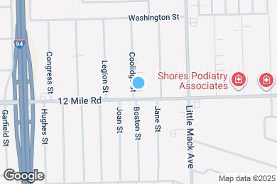 Map image of the property - 20411 Twelve Mile Rd