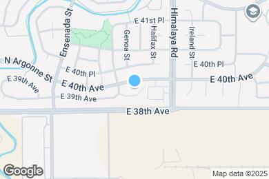 Map image of the property - 19807 E 39th Ave