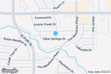 Map image of the property - 945 Clear Springs Dr