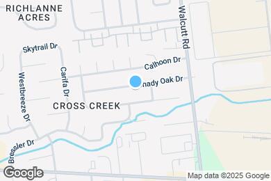 Map image of the property - 5037 Shady Oak Dr