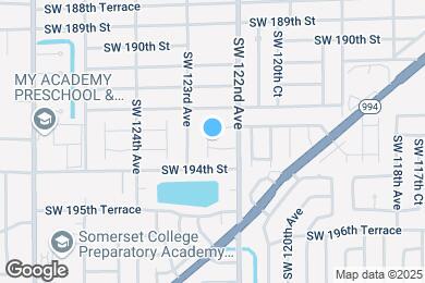 Map image of the property - 12237 SW 193rd St