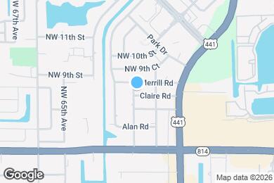 Map image of the property - 6112 NW 8th St