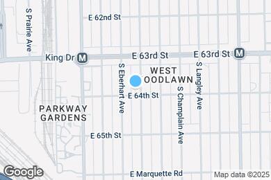 Map image of the property - 6352 S Rhodes Ave