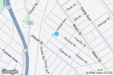 Map image of the property - 285 Paxton St