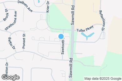 Map image of the property - 2872 Sawdust Ln