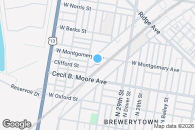 Map image of the property - 3030 Clifford St