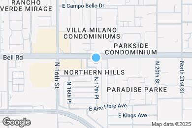 Map image of the property - 1716 E Juniper Ave
