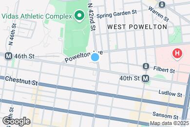 Map image of the property - 14 N 42nd St