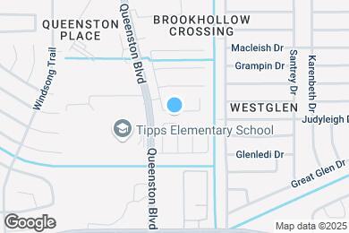 Map image of the property - 17307 Misty Cross Dr