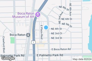 Map image of the property - Mizner Park Apartments