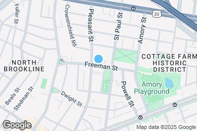 Map image of the property - 185 Freeman St