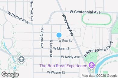 Map image of the property - 1401 N Linden St