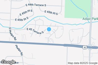 Map image of the property - Cedar Ridge Apartments & Townhomes