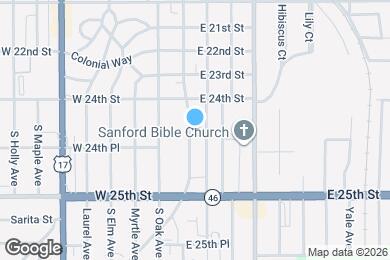 Map image of the property - 2429 S Park Ave
