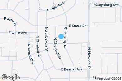 Map image of the property - 723 E Sitka Ave