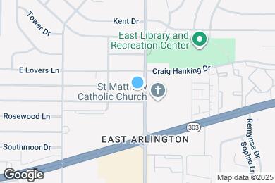 Map image of the property - 1816 E Tucker Blvd