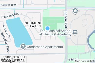 Map image of the property - 4155 Prince Hall Blvd