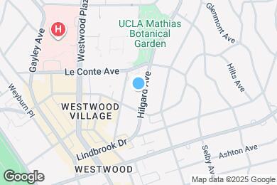 Map image of the property - 945 Hilgard Ave