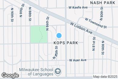 Map image of the property - 3312-3314 N 85th St.