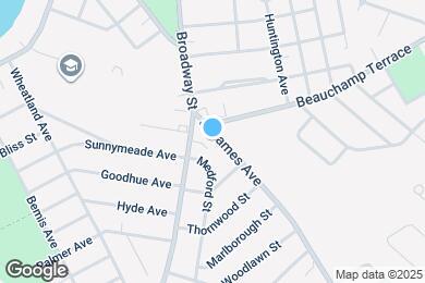 Map image of the property - 36 Saint James Ave