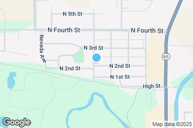 Map image of the property - 455 N 2nd St