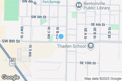 Map image of the property - Merchant Flats on 8th - Utilities Included!
