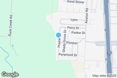 Map image of the property - 122 Prairie Dr