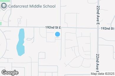 Map image of the property - 19301 17th Ave Ct E