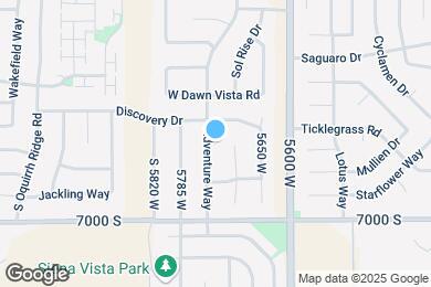Map image of the property - 6875 S Adventure Way