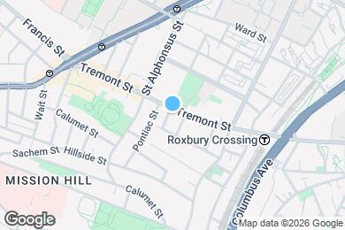 Map image of the property - 1524 Tremont St