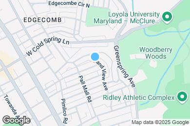 Map image of the property - 2502 Park Heights Ter