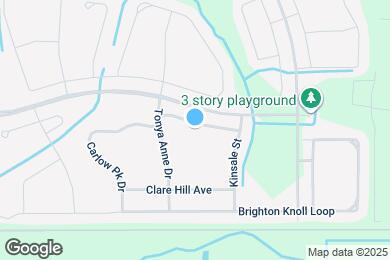 Map image of the property - 11821 Cara Field Ave