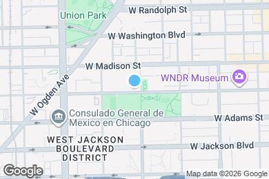 Map image of the property - 1400 W Monroe St